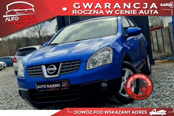Nissan Qashqai 2.0 141KM 6 biegów*Hak*Klimatornic*Zapas*